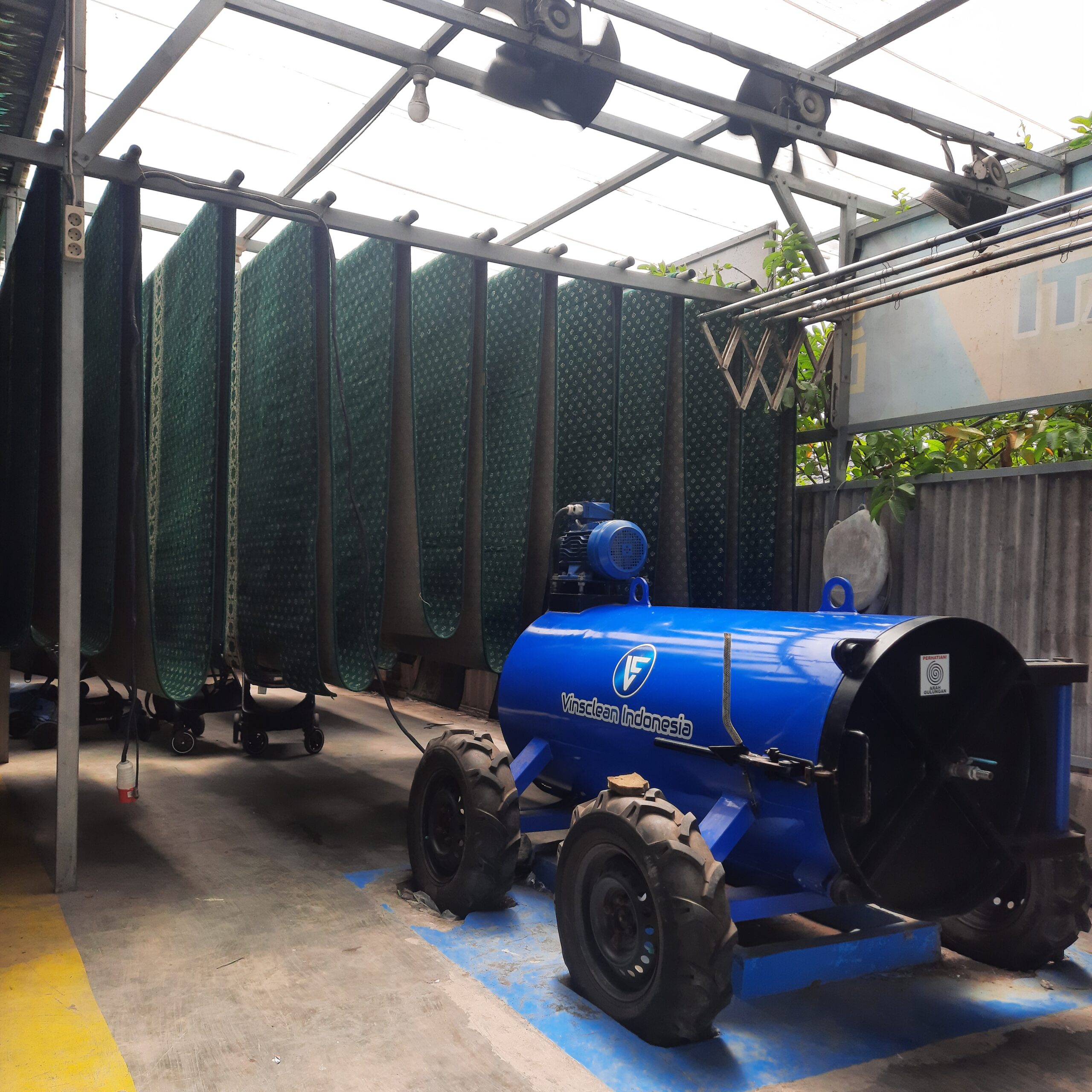 pengeringan & pengantaran